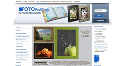 Desktop Screenshot of fotoprofishop.de